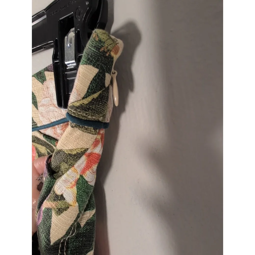 Anthropologie Elevenses Shorts Floral Bloom Side‎ Zip Pockets Size 4